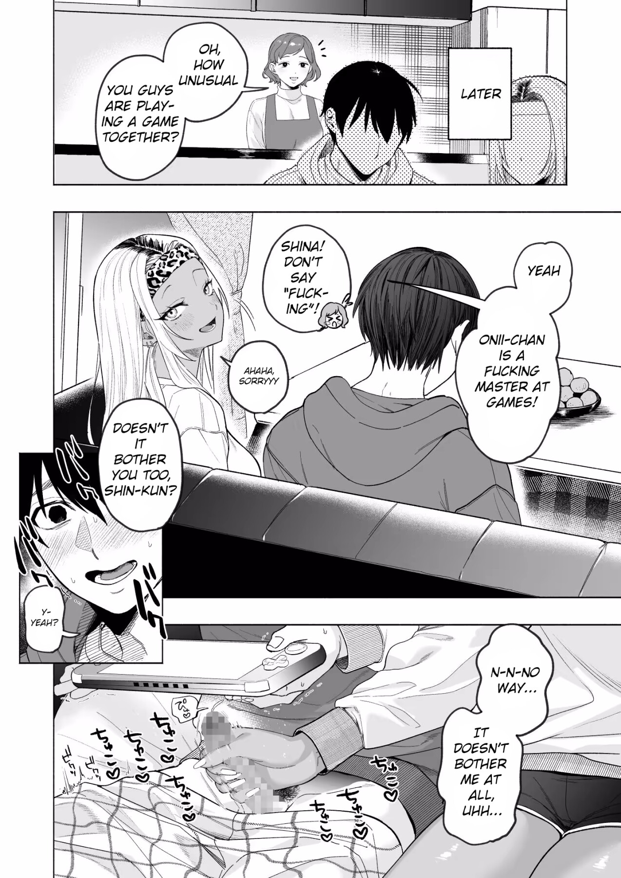 Hentai Manga Comic-My Black Gal Big Tits Stepsister Wants to Milk My Sperm Gently-Read-19